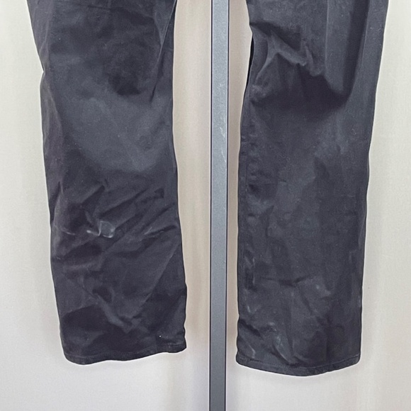 NEW Adriano Goldschmied Pants Mens 42 black Everett straight leg chino designer - Picture 13 of 15
